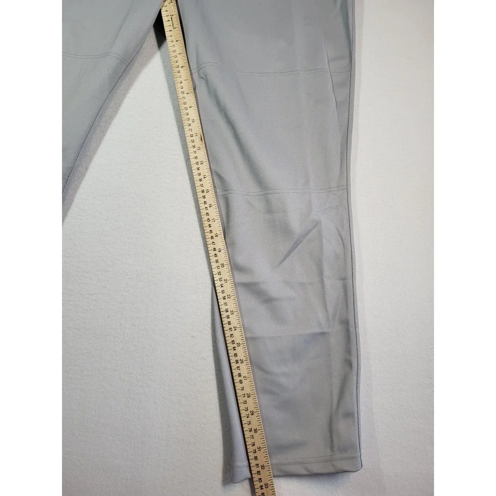 Wilson Baseball Pants Mens 2XL Gray Open Bottom Baseball NWT 32